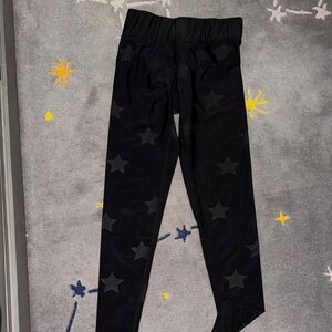 Terez Black Star Leggings